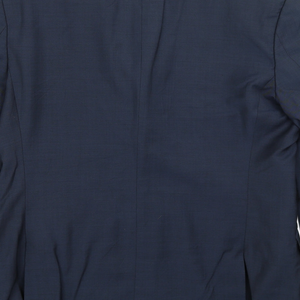 Impressions Mens Blue   Jacket Blazer Size L