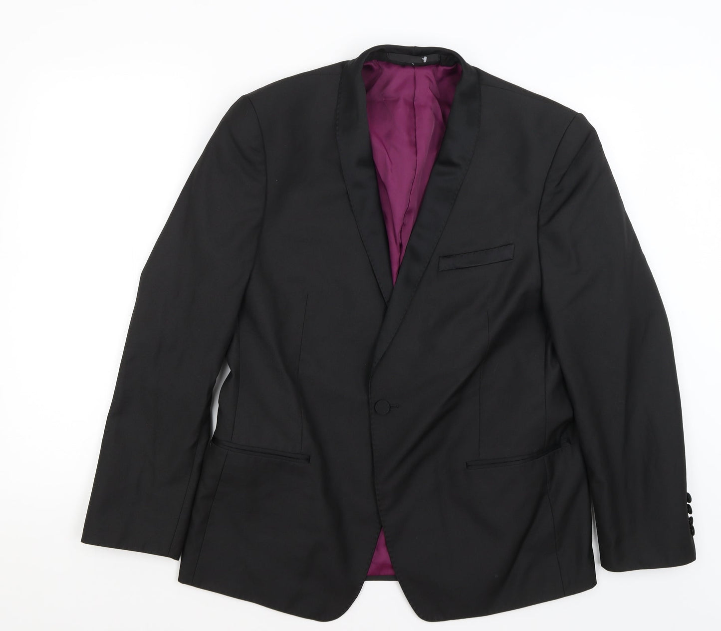 M&S Mens Grey   Jacket Blazer Size L