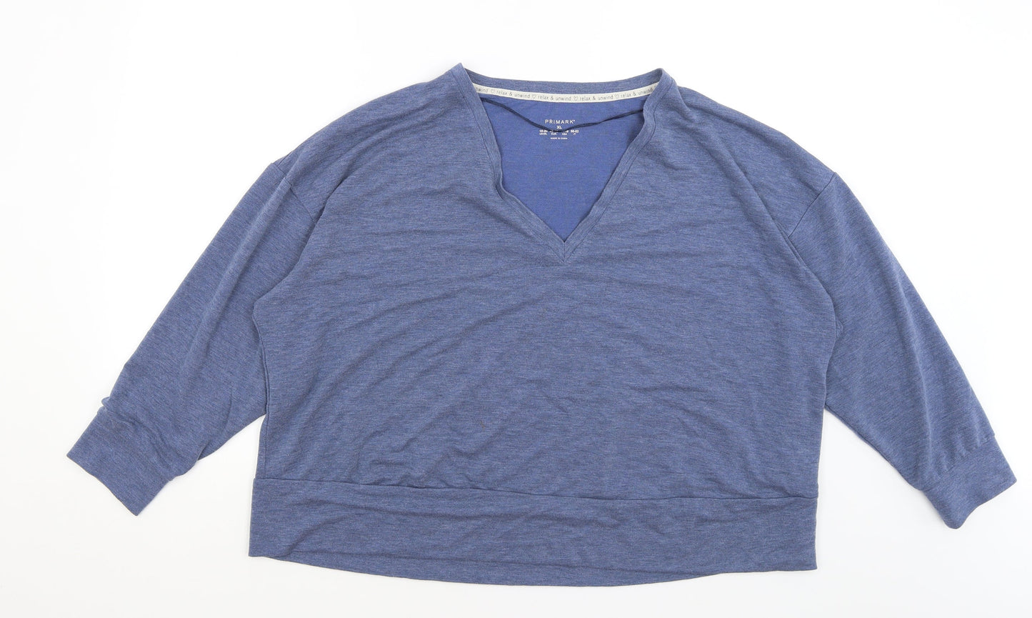 Primark Womens Blue   Pullover Jumper Size XL