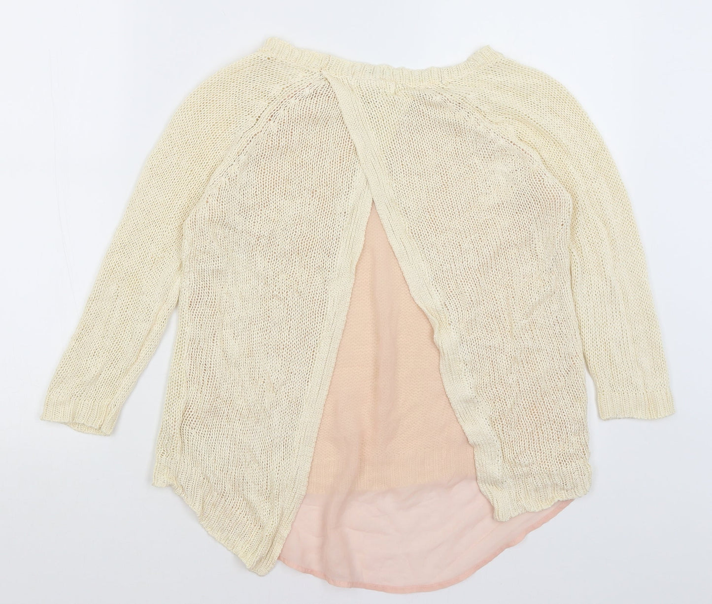 New Look Womens Ivory   Pullover Jumper Size 8