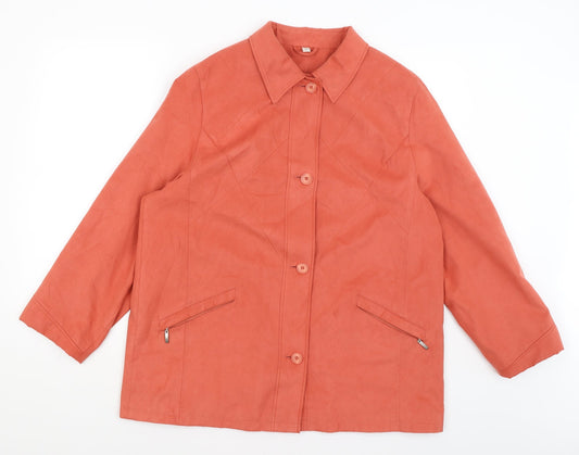 Lemara Womens Red   Jacket Blazer Size 18