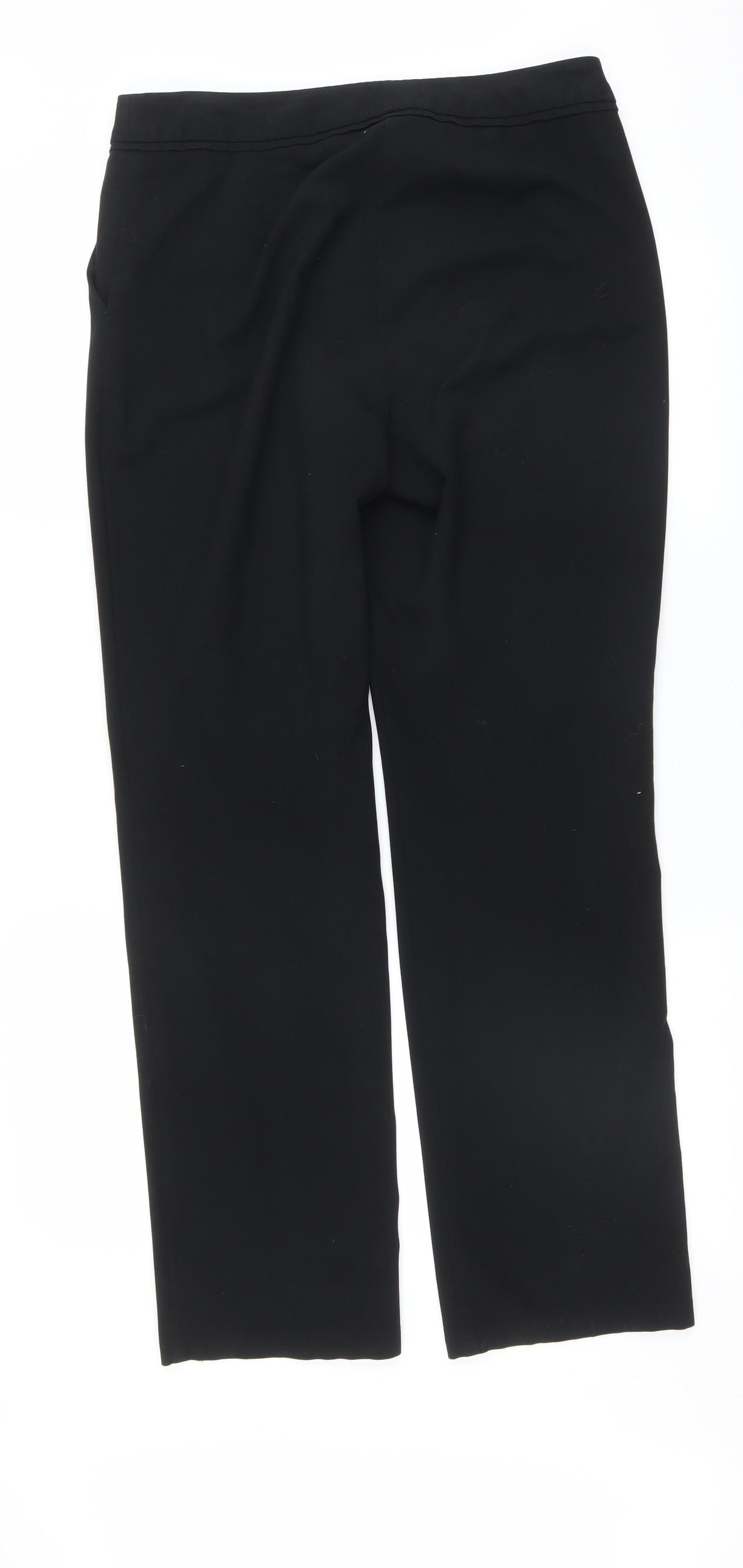 Marks and Spencer Womens Black   Trousers  Size 10 L30 in