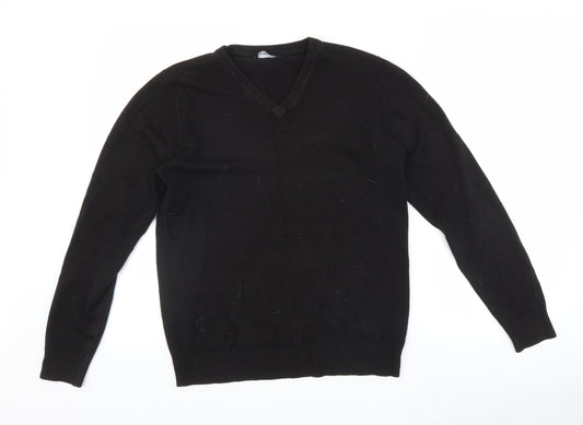 Cedar Wood State Mens Black   Pullover Jumper Size S
