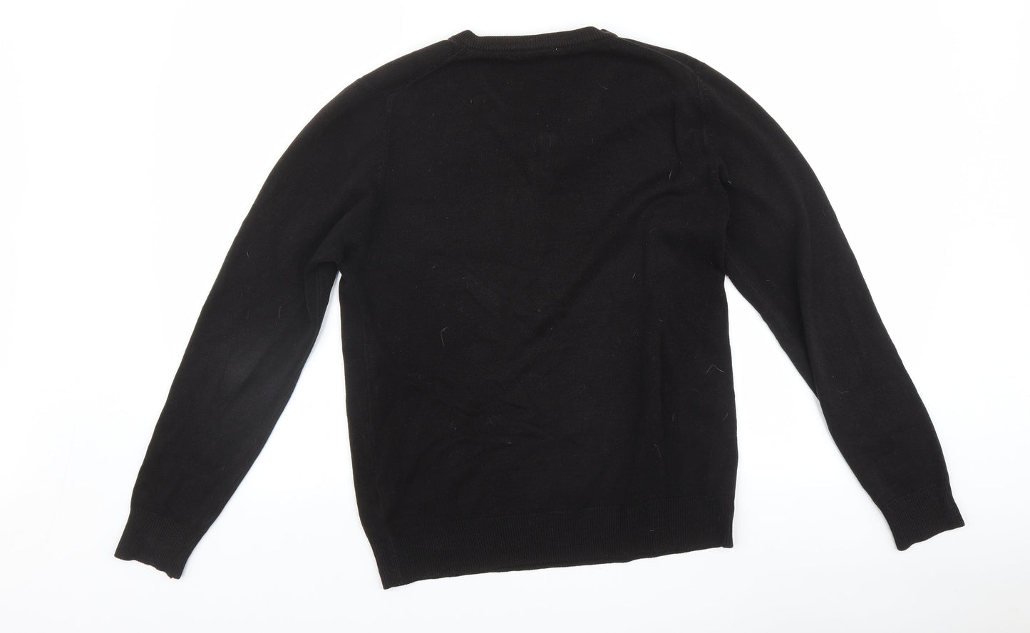 Cedar Wood State Mens Black   Pullover Jumper Size S
