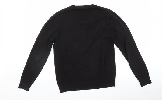 Cedar Wood State Mens Black   Pullover Jumper Size S