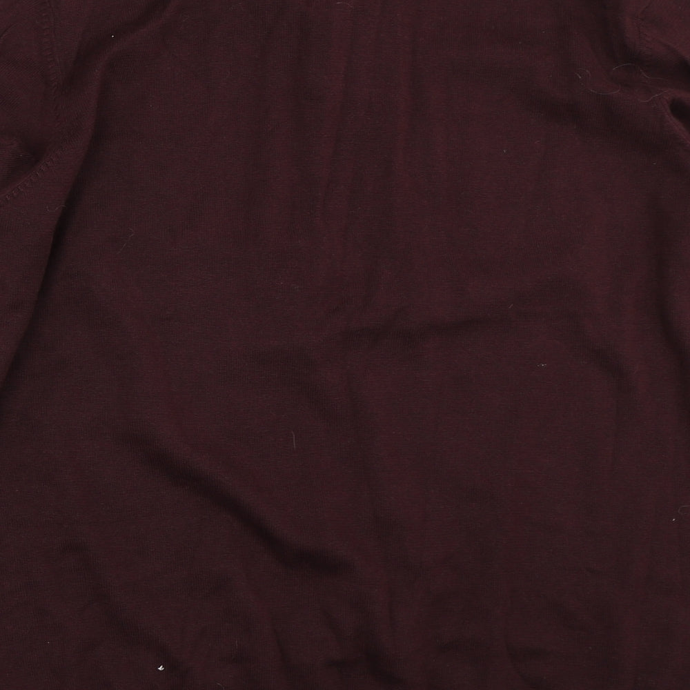 George Womens Red   Pullover Jumper Size L