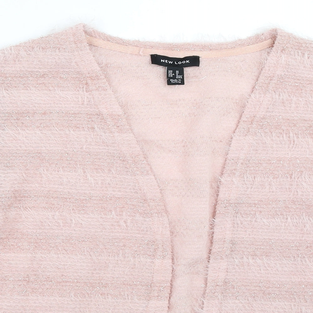 New Look Womens Pink   Cardigan Jumper Size M