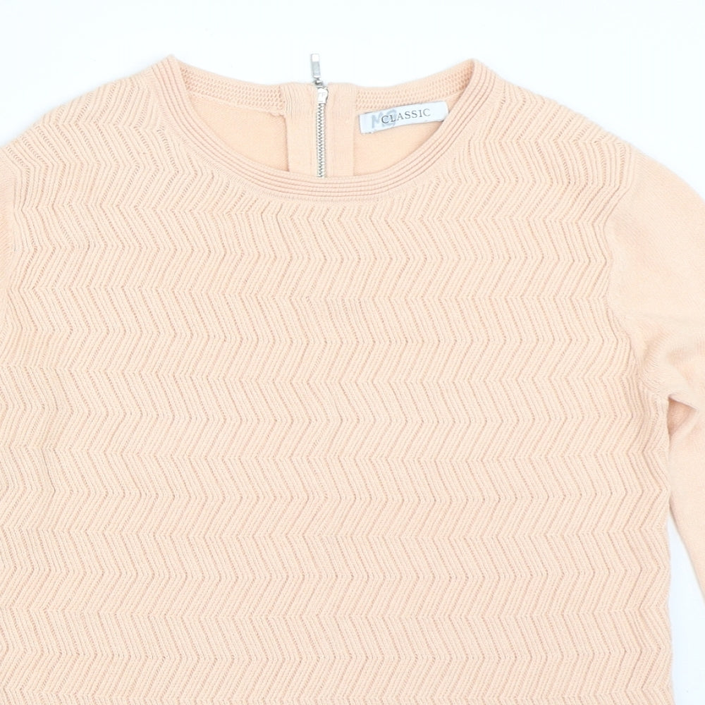 Marks and Spencer Womens Pink   Pullover Jumper Size 8