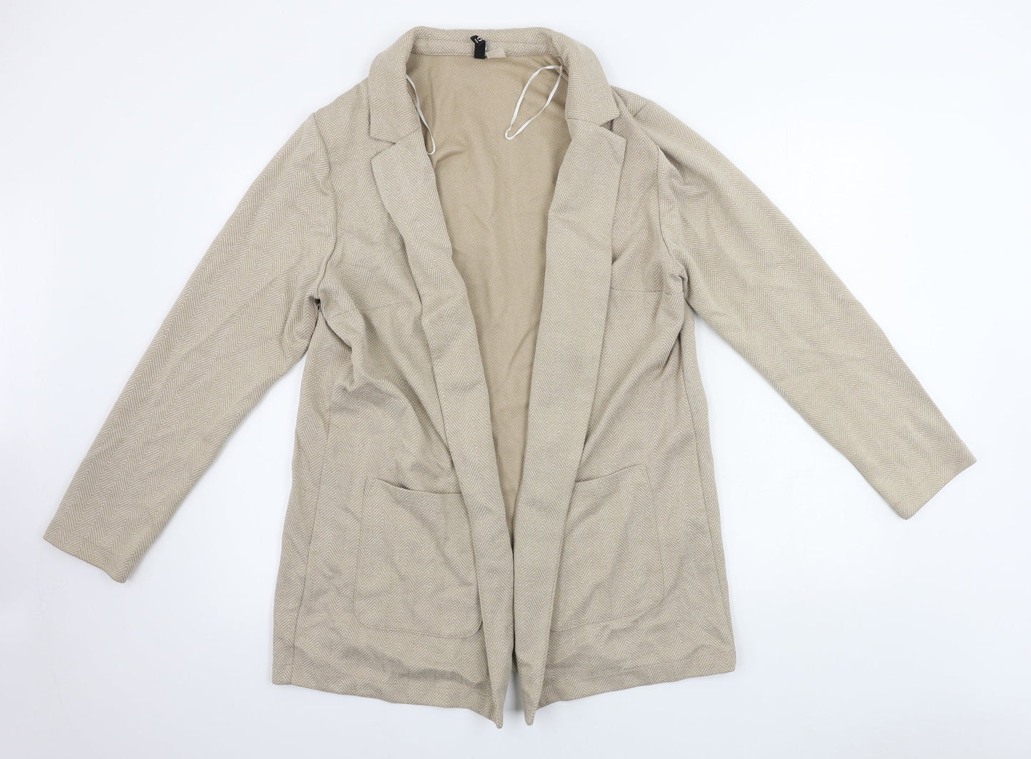 H&M  Womens Beige   Cardigan Jumper Size L