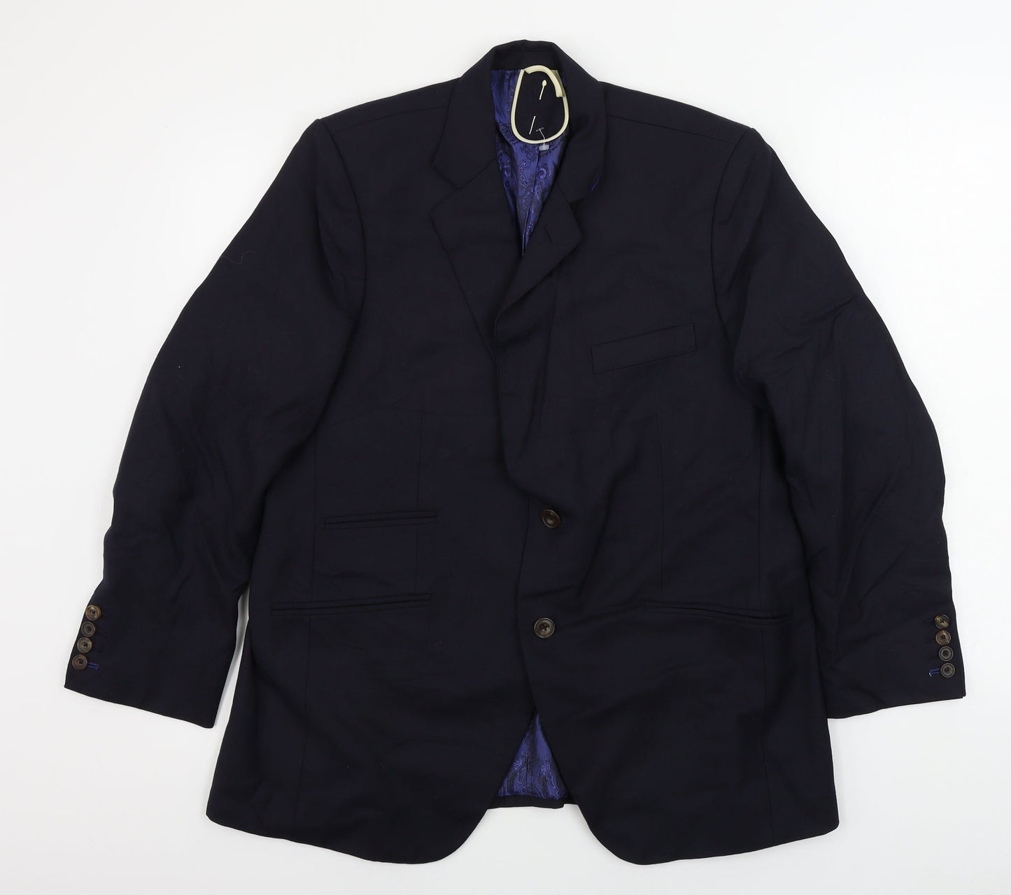 Preworn  Mens Blue   Jacket Blazer Size 40