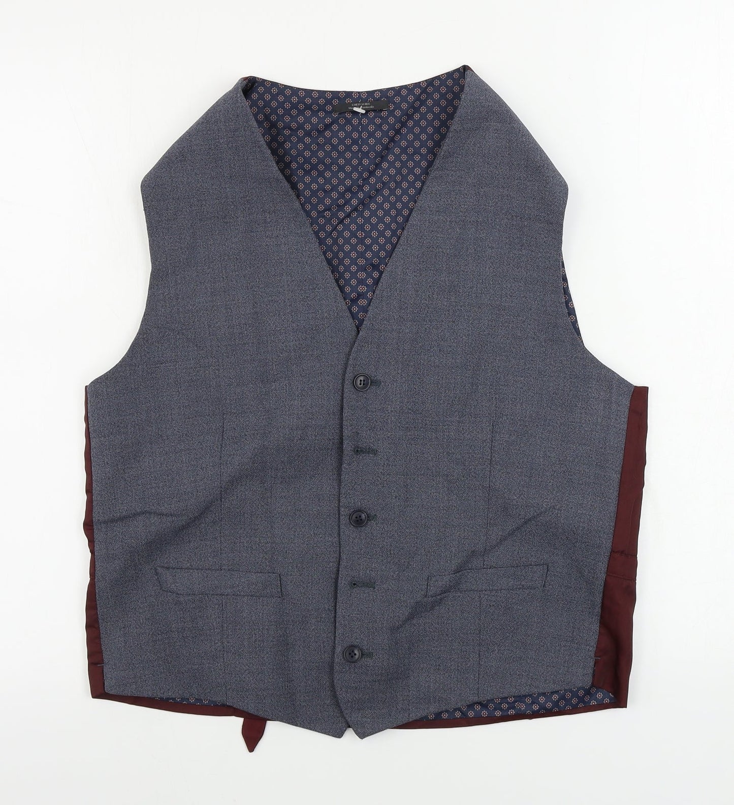 Marks and Spencer  Mens Grey   Jacket Suit Waistcoat Size 38