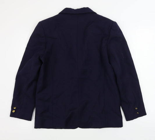 dacks london  Womens Blue   Jacket Blazer Size 12