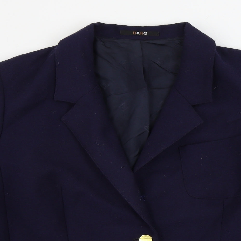 dacks london  Womens Blue   Jacket Blazer Size 12
