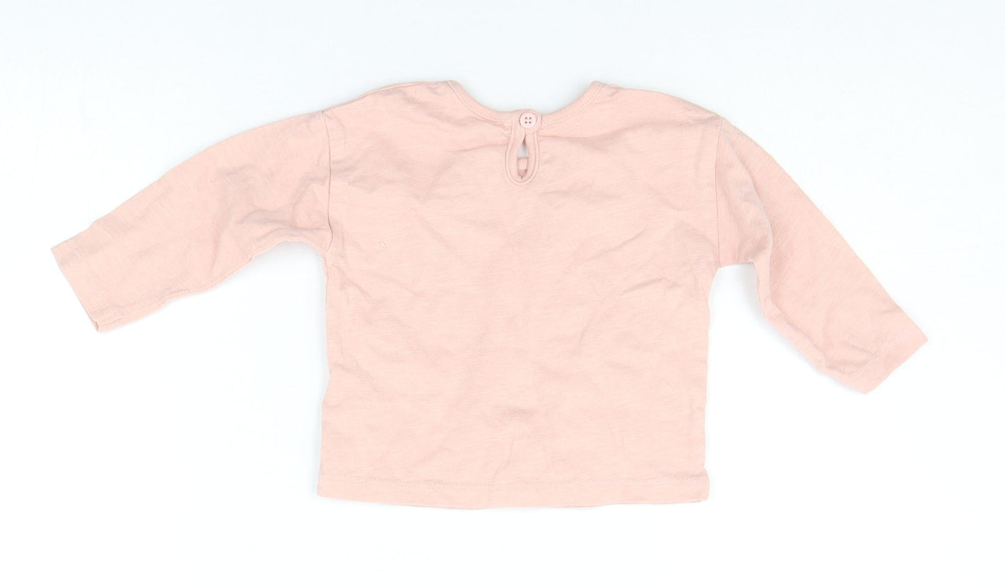 George Baby Beige   Basic T-Shirt Size 3-6 Months