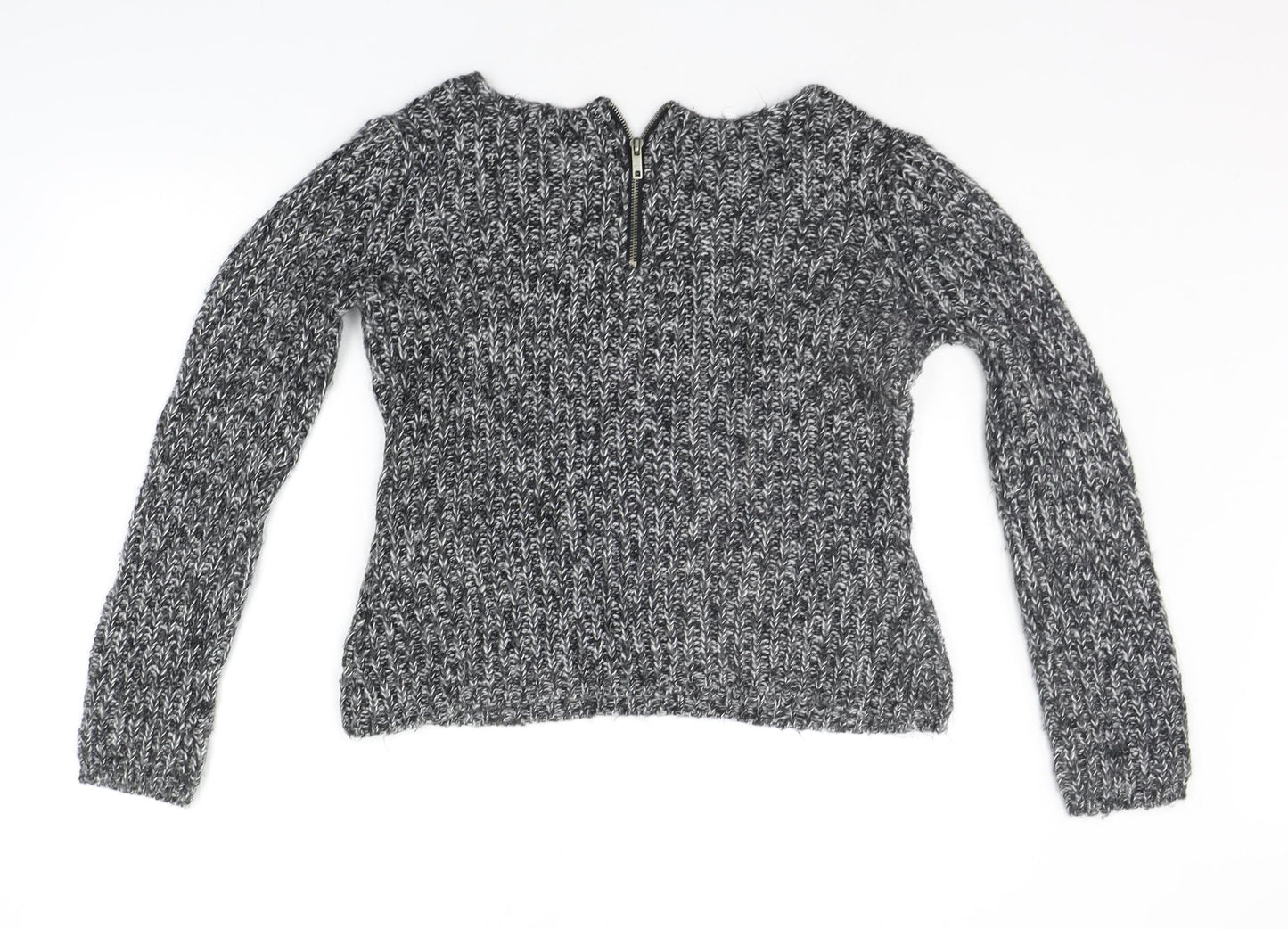 Brave Soul Womens Grey   Pullover Jumper Size XS