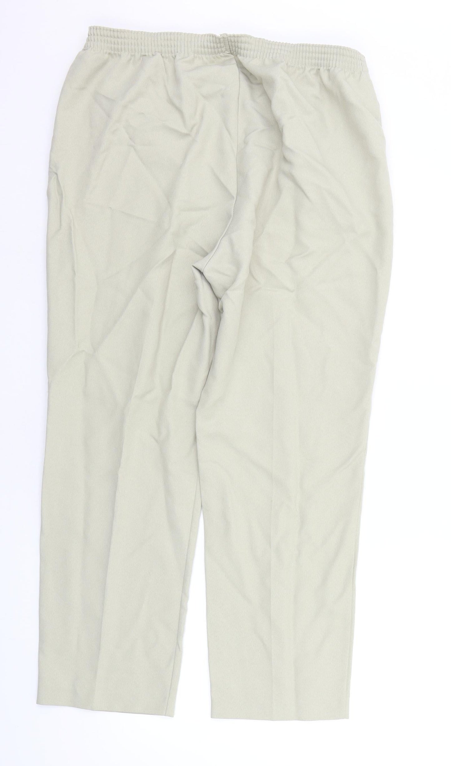 CANDA Womens Beige   Trousers  Size 18 L25 in