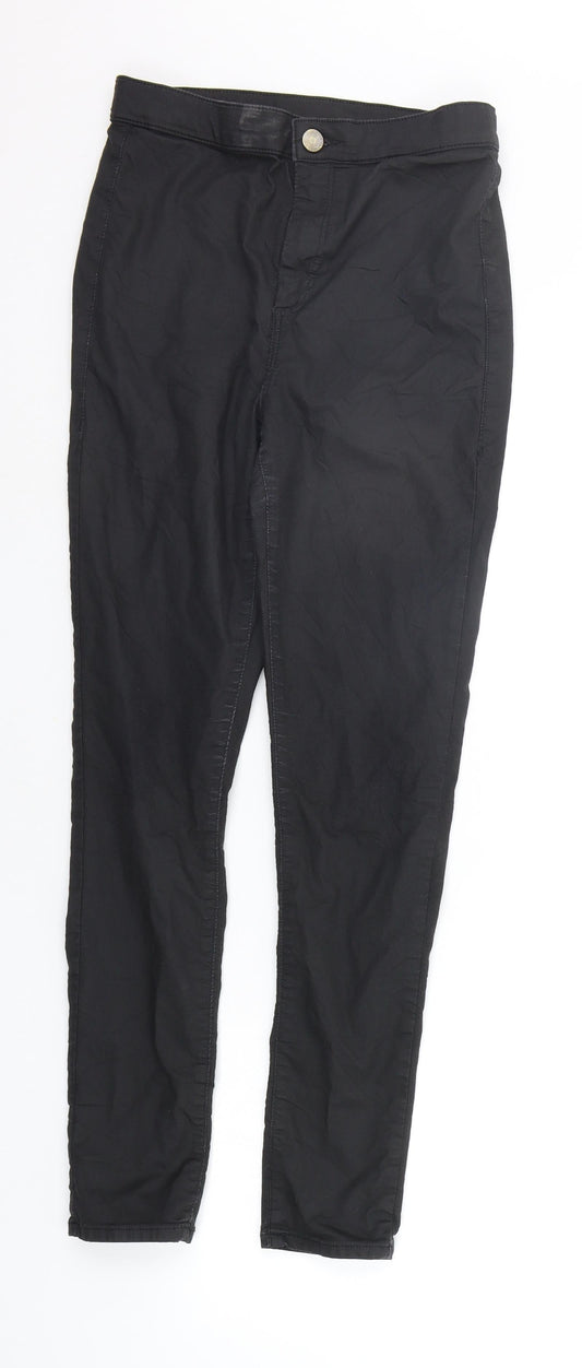 Topshop Womens Black   Trousers  Size 30 in L32 in