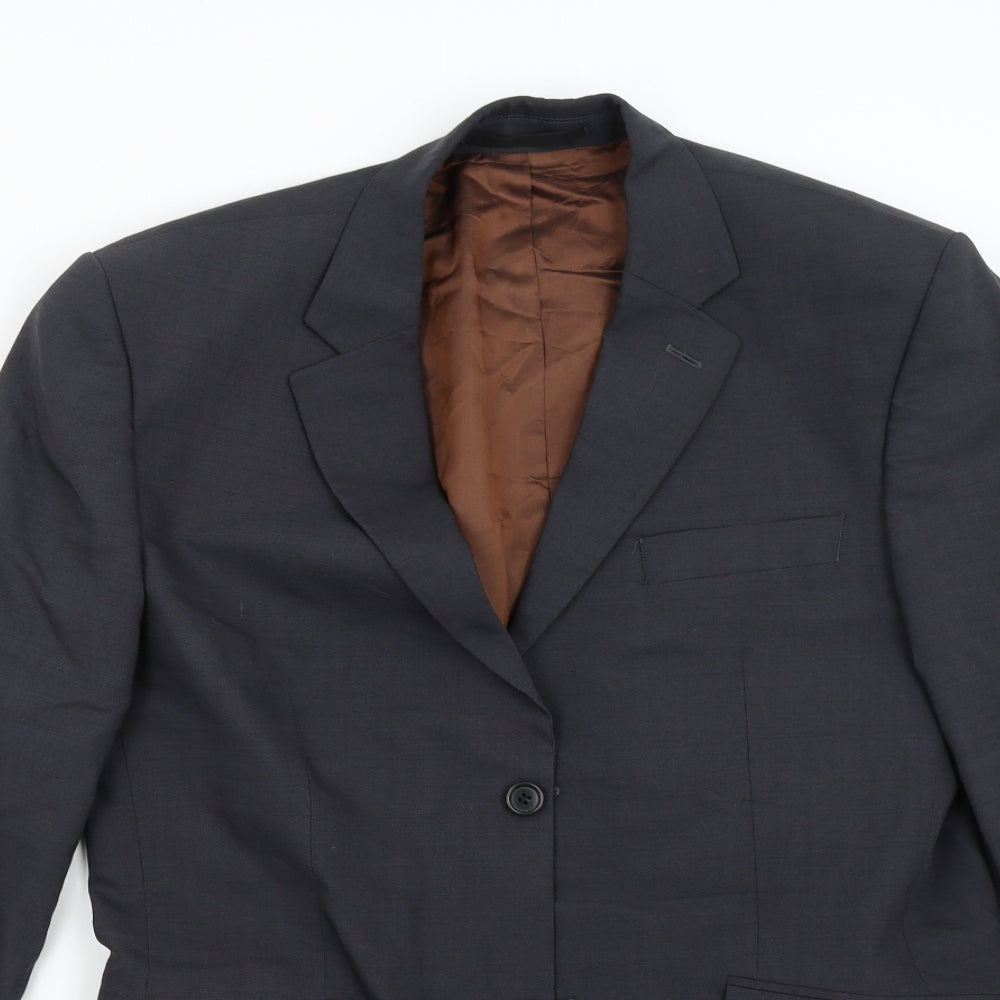 Karl Jackson Mens Blue   Jacket Suit Jacket Size 40