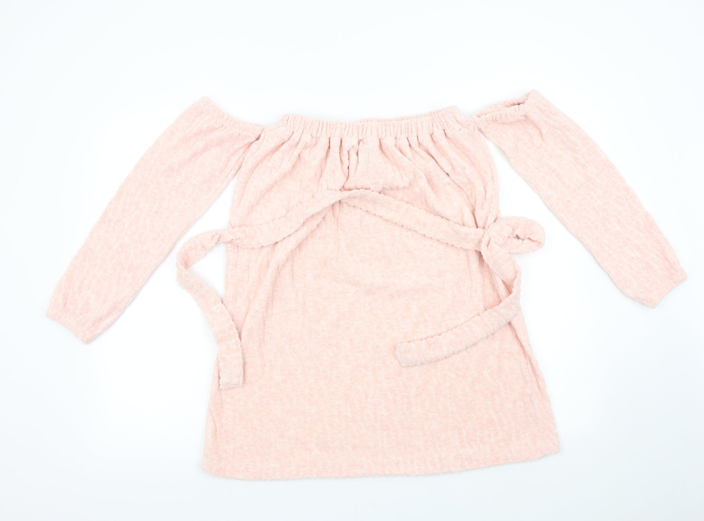 ASOS Womens Pink  Fleece Pullover Jumper Size 10