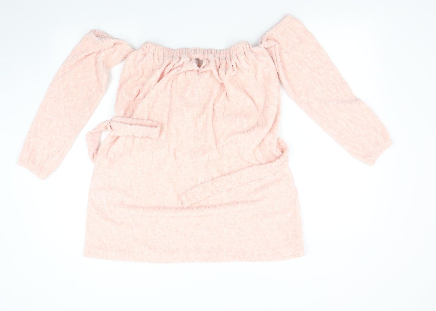 ASOS Womens Pink  Fleece Pullover Jumper Size 10