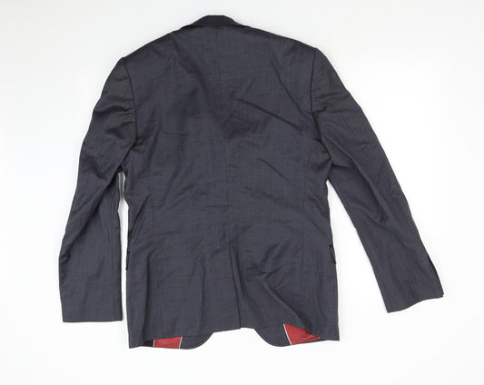 SARAR Mens Grey   Jacket Suit Jacket Size 40