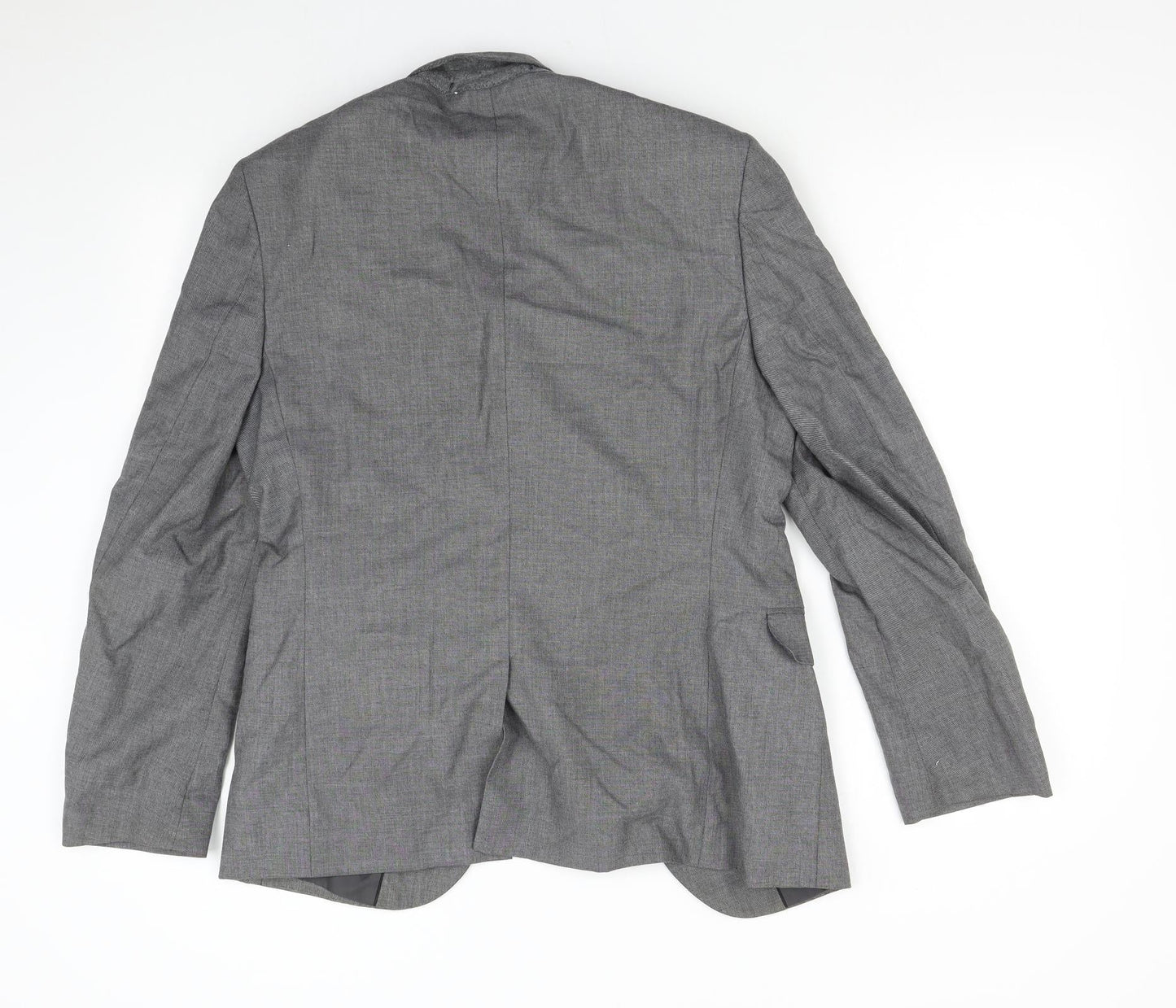 M&S Mens Grey   Jacket Suit Jacket Size 36