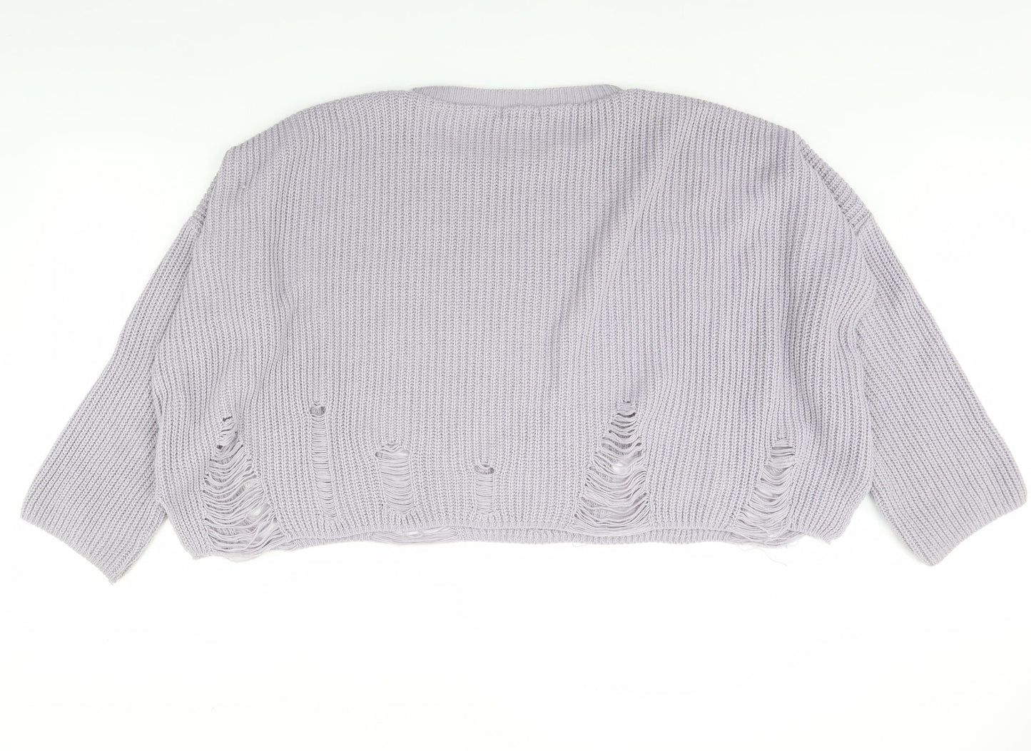 New Look Womens Purple   Pullover Jumper Size M