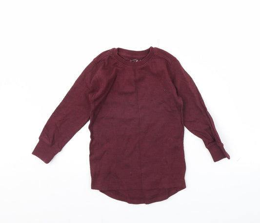 NEXT Boys Purple   Pullover Jumper Size 4 Years
