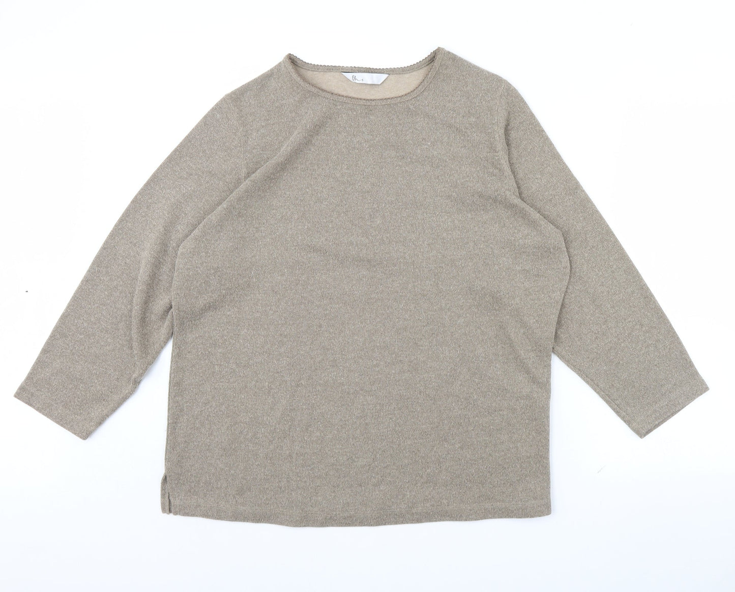 BHS Womens Brown   Pullover Jumper Size 18