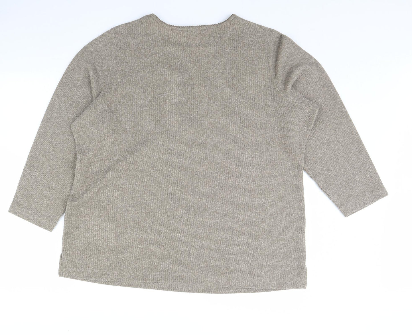 BHS Womens Brown   Pullover Jumper Size 18