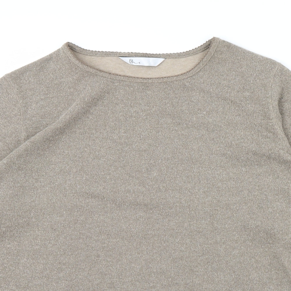 BHS Womens Brown   Pullover Jumper Size 18