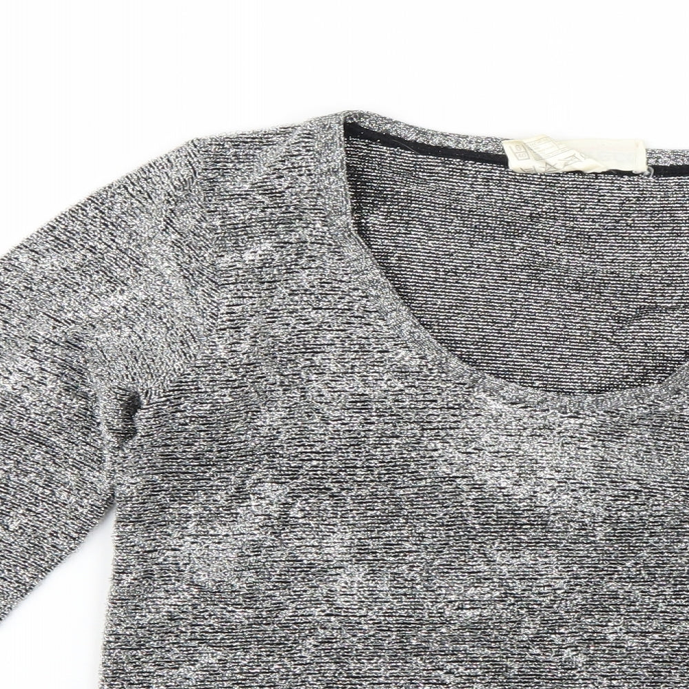 Emreco Womens Silver   Pullover Jumper Size 8