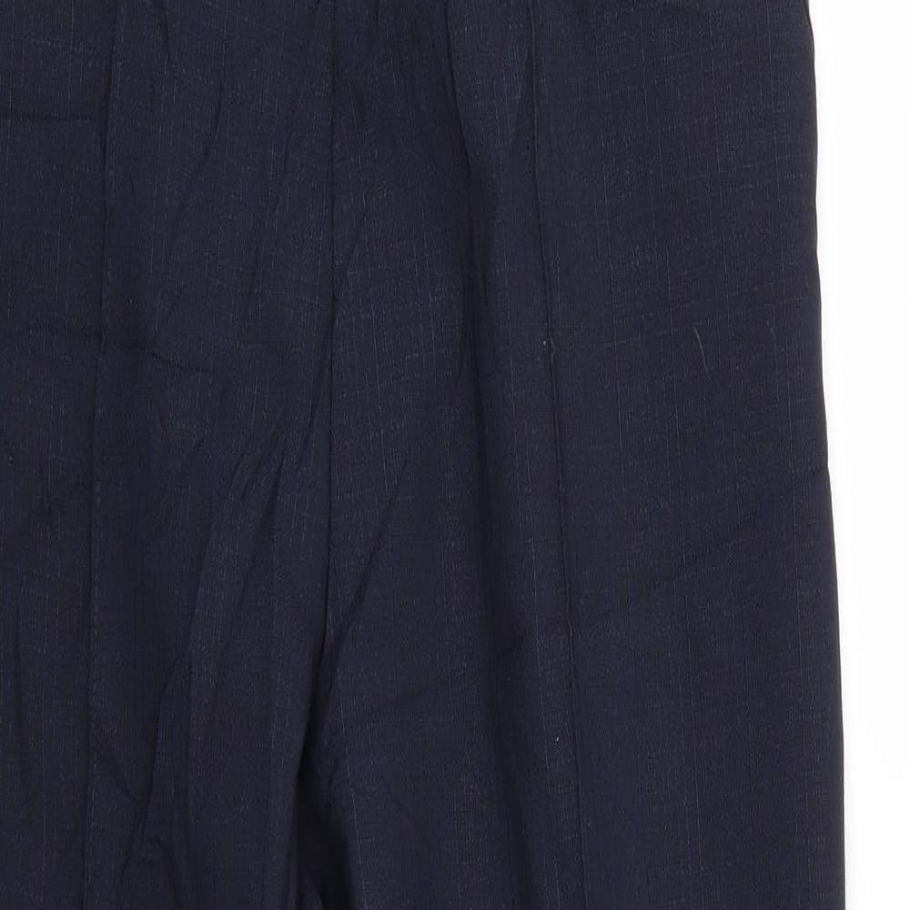 Marks and Spencer Womens Blue   Trousers  Size 14 L25 in