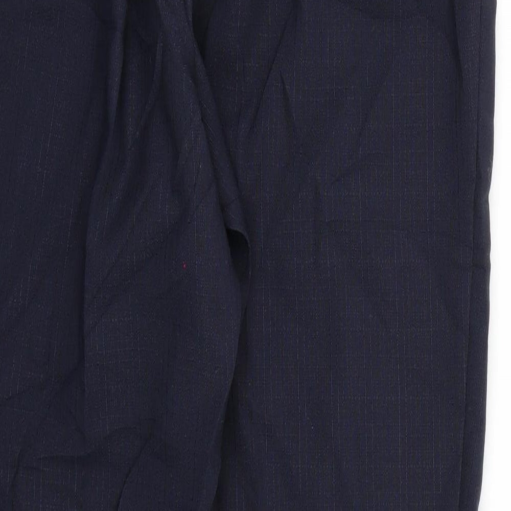 Marks and Spencer Womens Blue   Trousers  Size 14 L25 in