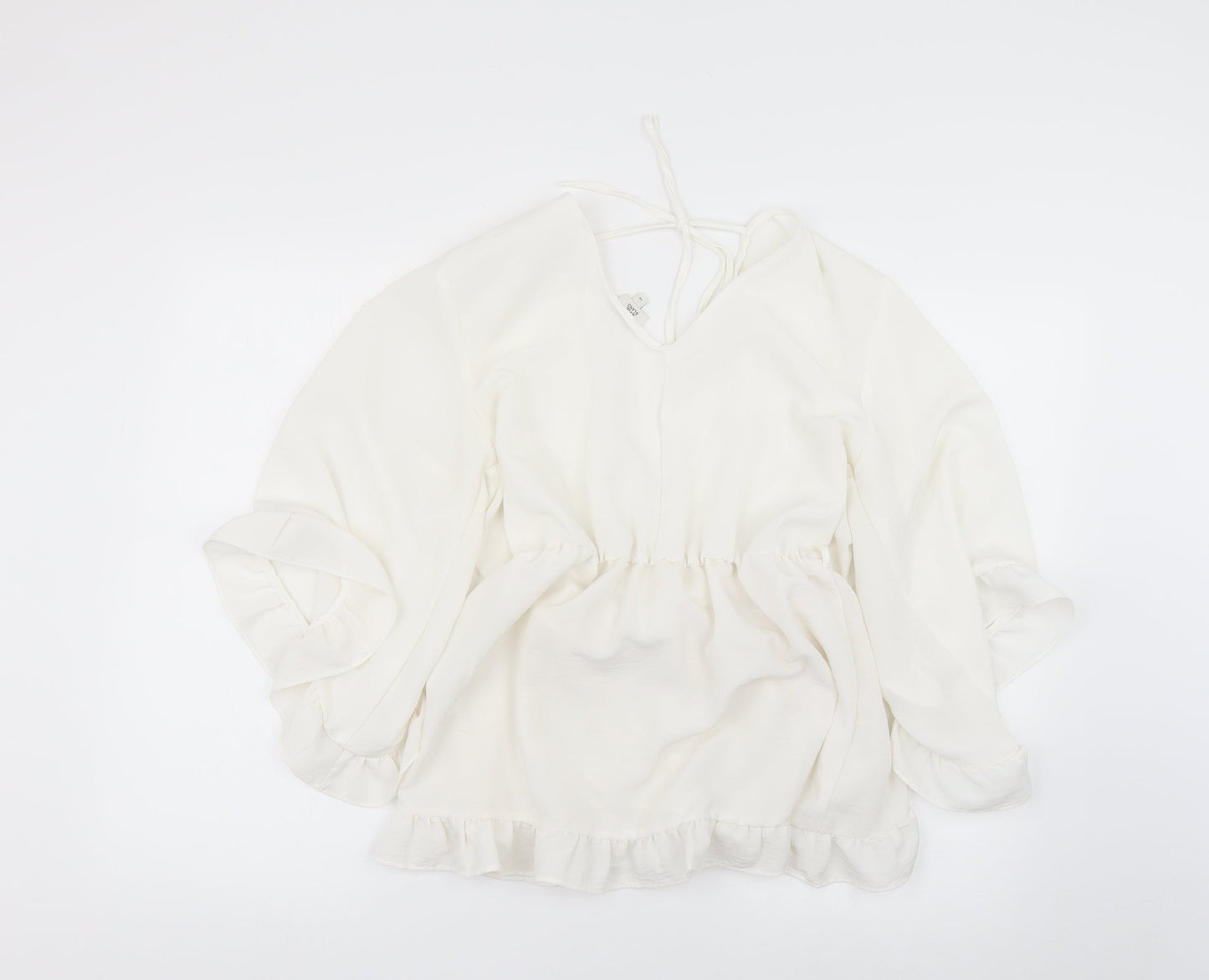 Womens White   Basic Blouse Size 14