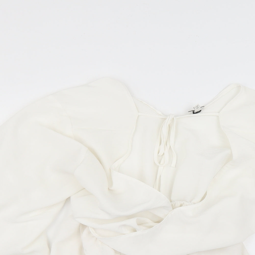 Womens White   Basic Blouse Size 14