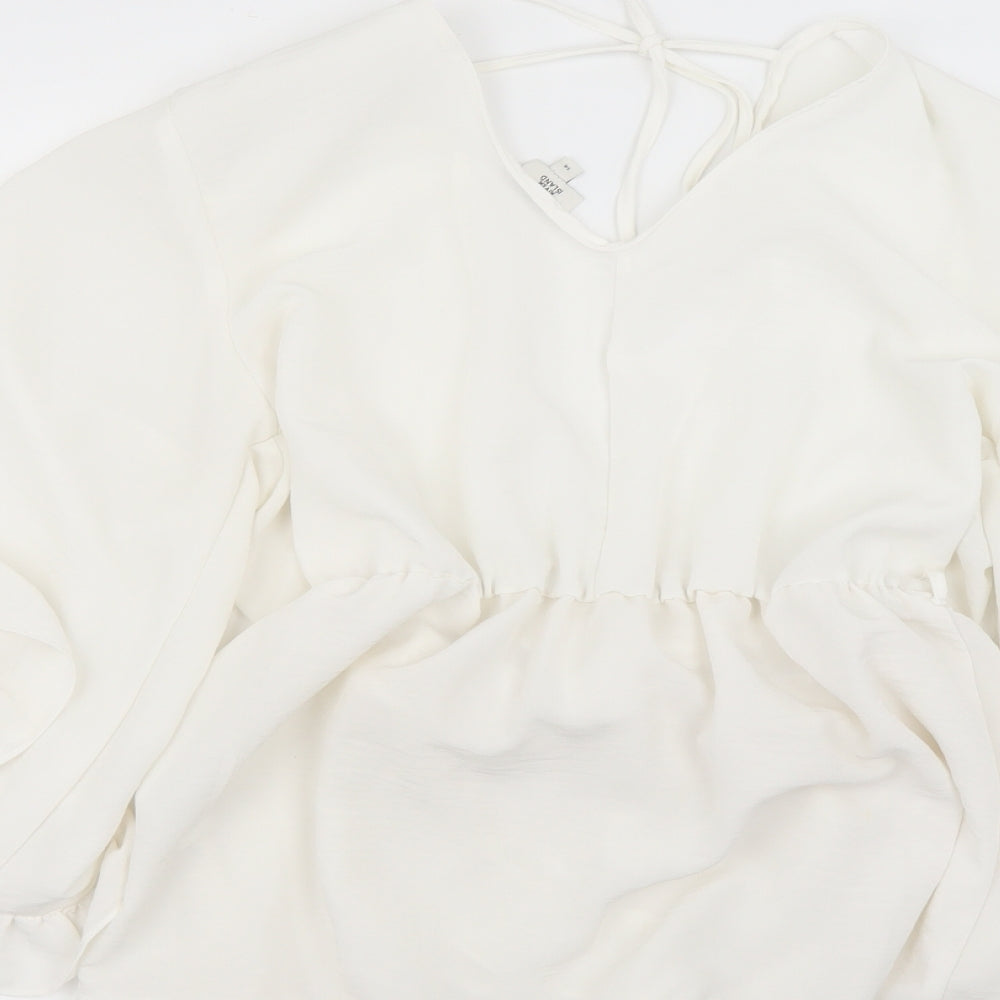 Womens White   Basic Blouse Size 14