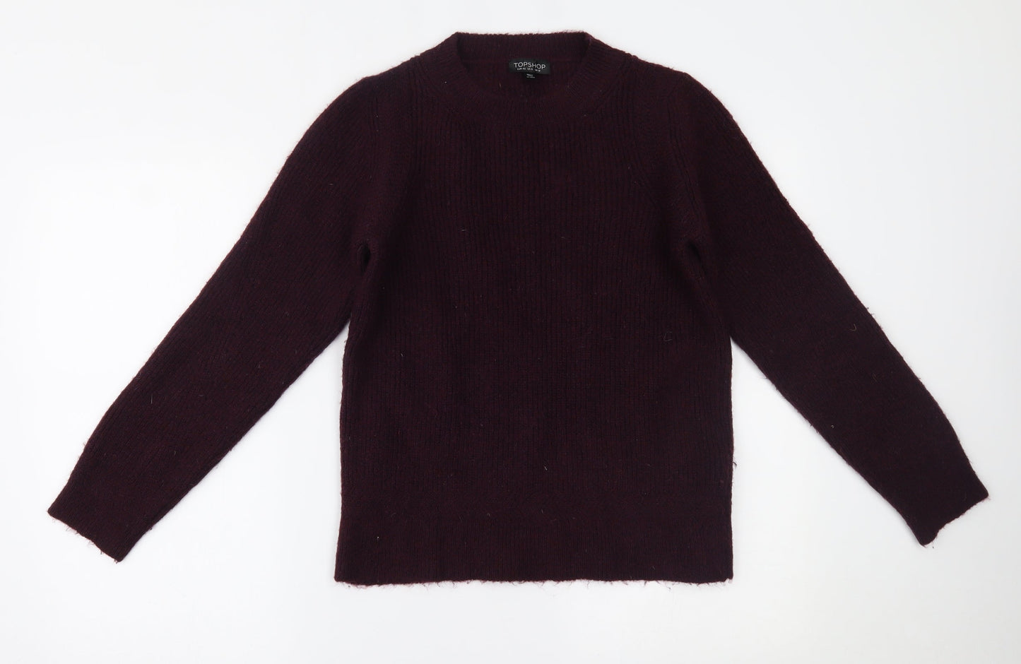 Topshop Womens Purple   Pullover Jumper Size 12