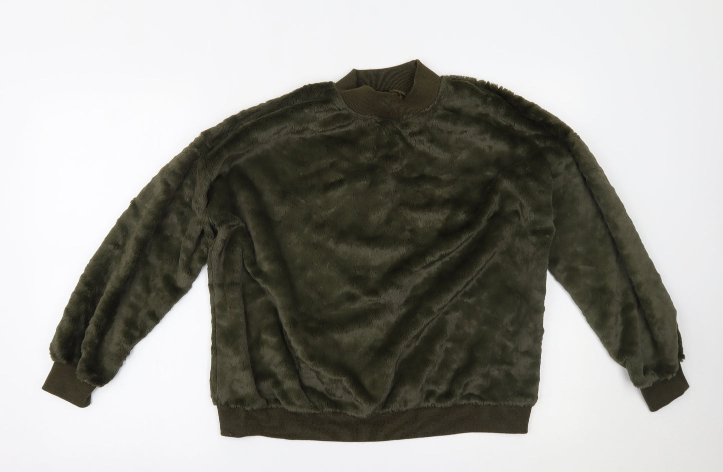 QED London Womens Green   Pullover Jumper Size M