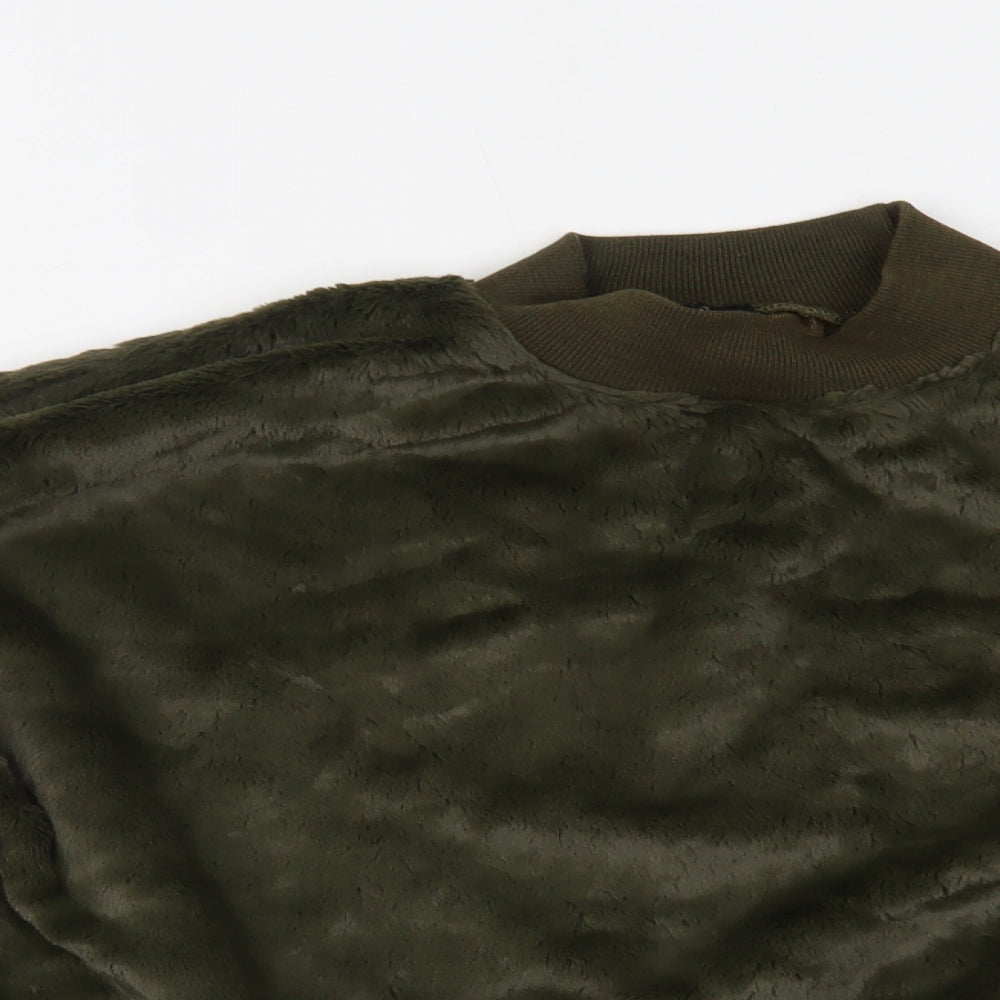 QED London Womens Green   Pullover Jumper Size M