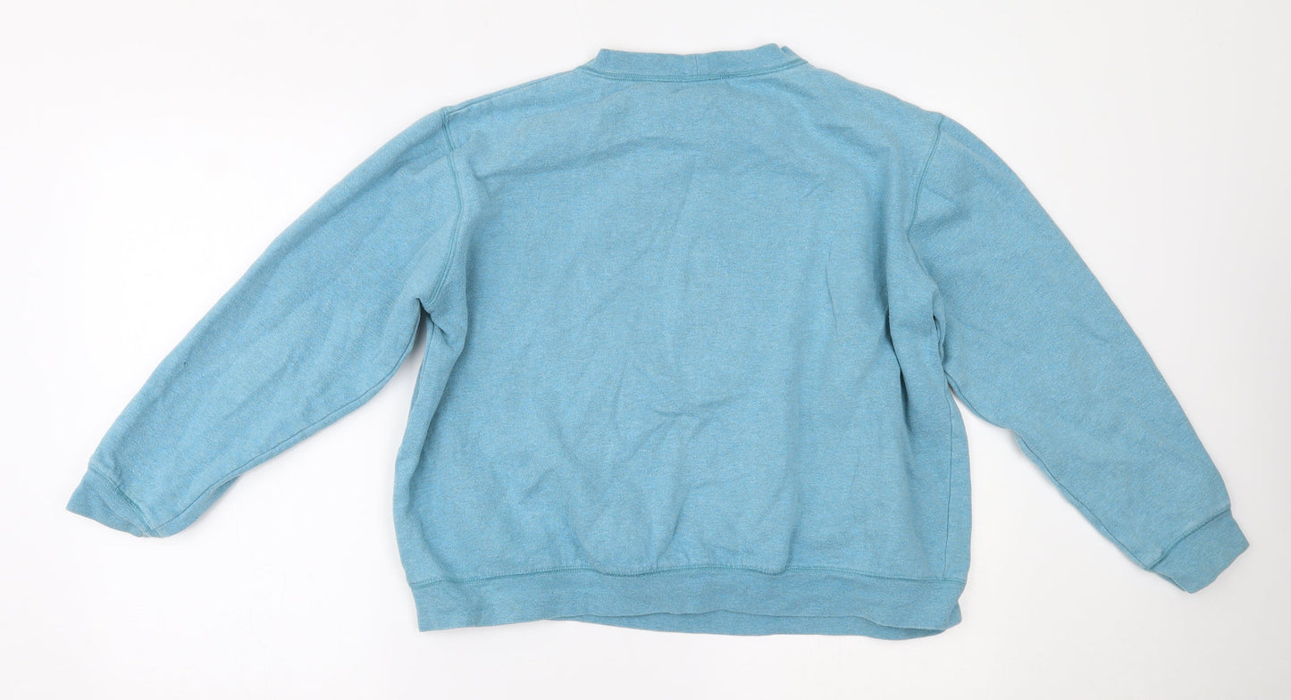 Damart Womens Blue   Pullover Jumper Size 18
