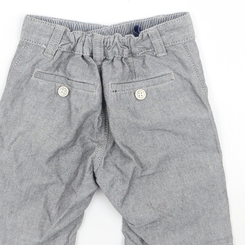George Boys Grey   Cropped Trousers Size 12-18 Months