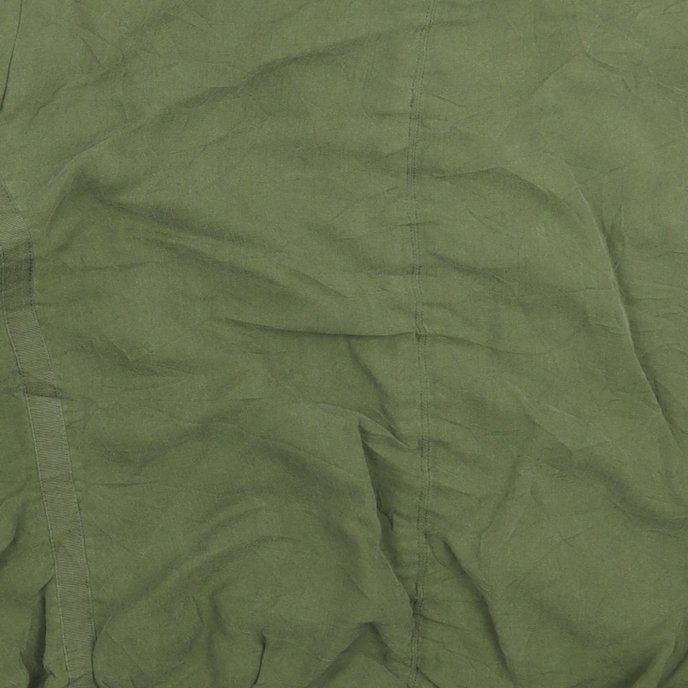 H&M Womens Green   Jacket Coat Size 12