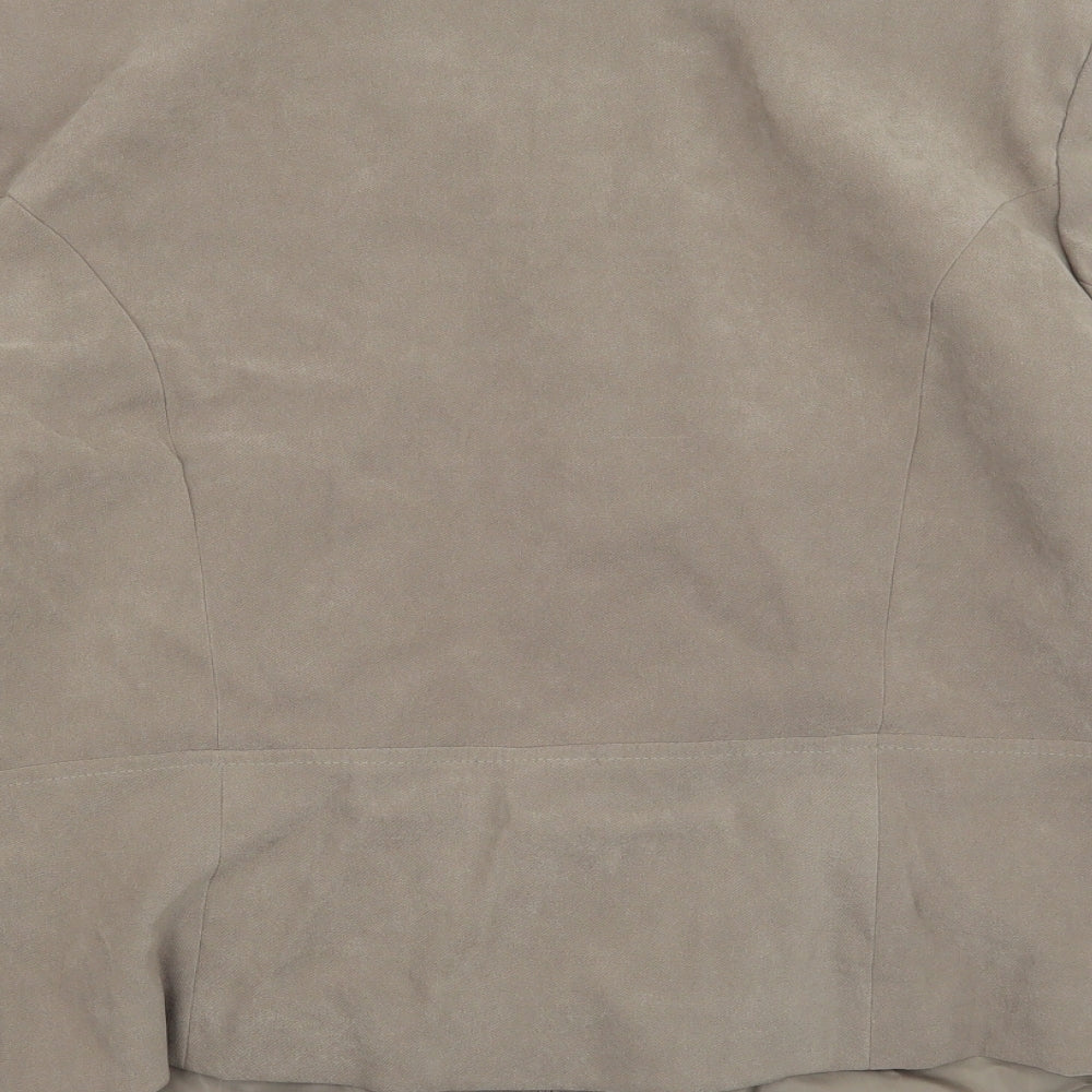 AMARANTO Womens Beige   Jacket Coat Size 18