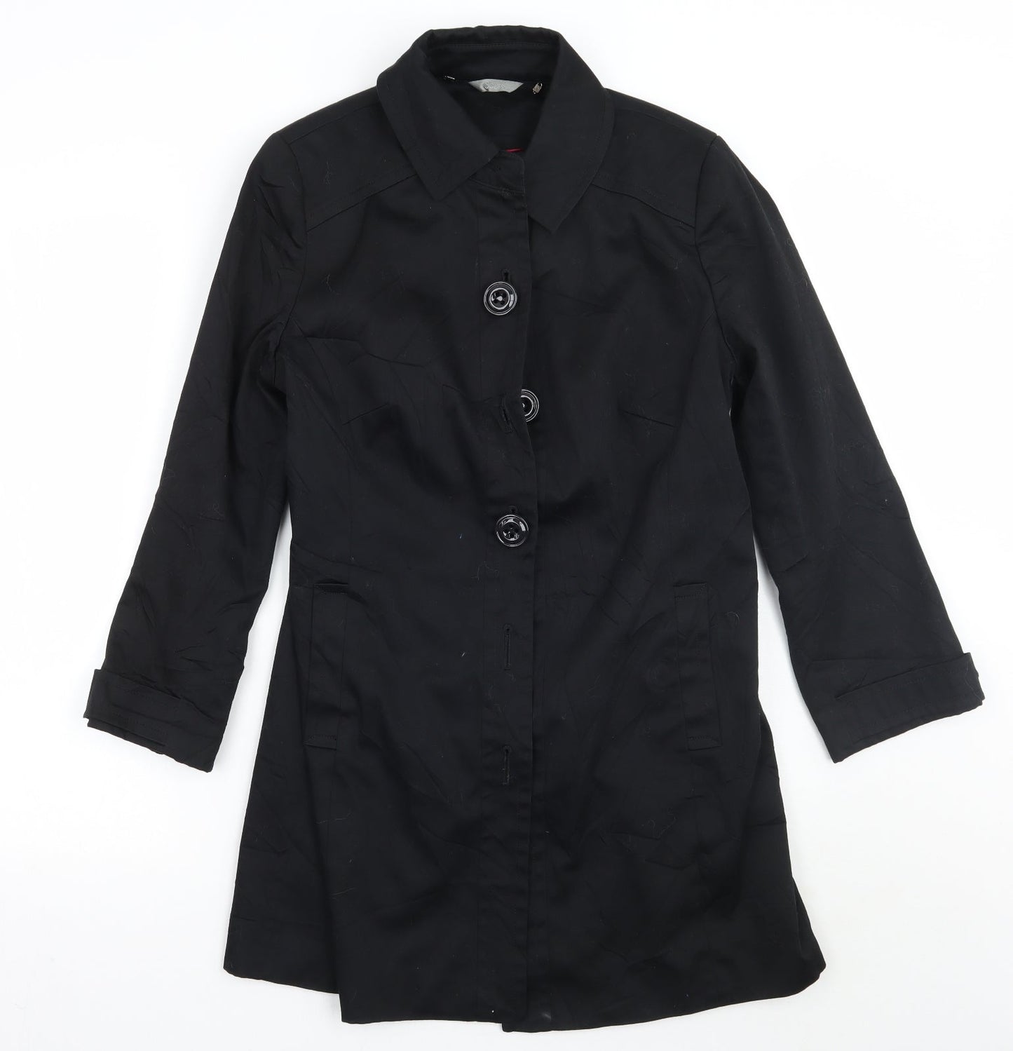 South Womens Black   Jacket Coat Size 12