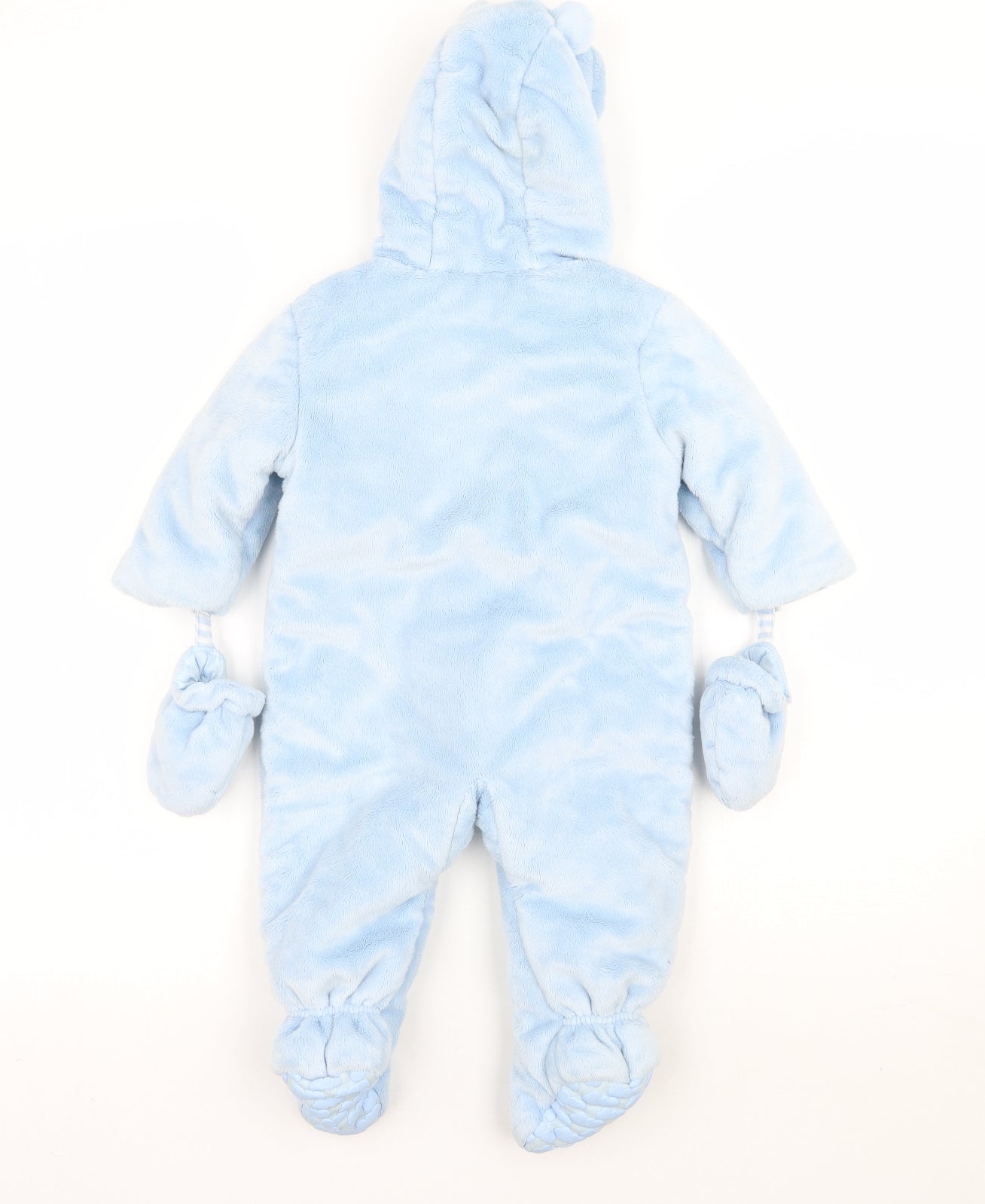 Preworn Baby Blue   Babygrow One-Piece Size 18 Months