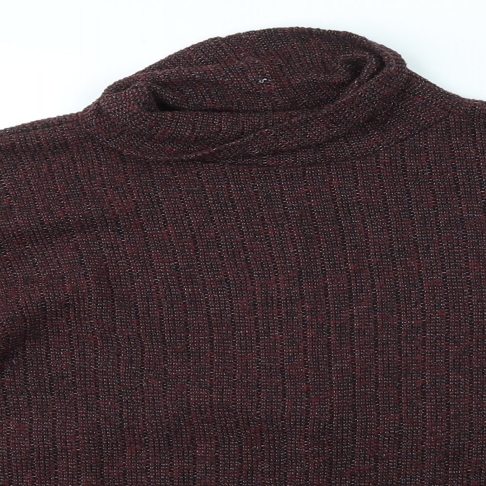 Topshop Womens Red   Pullover Jumper Size 10