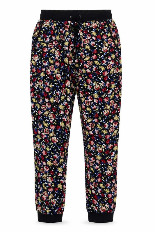 Brave Soul Womens Multicoloured Floral  Trousers  Size S L27 in