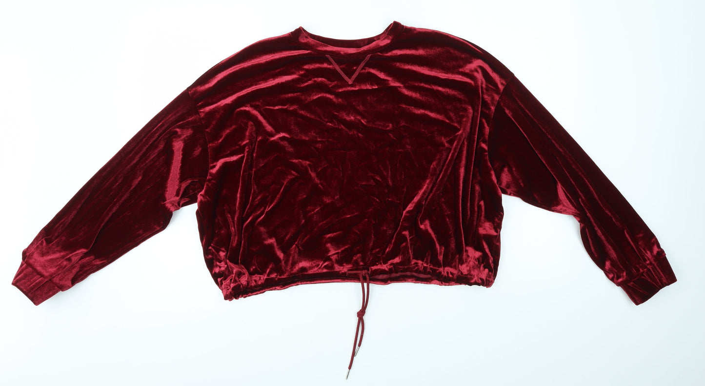 BIKBOK Womens Red   Basic Blouse Size M