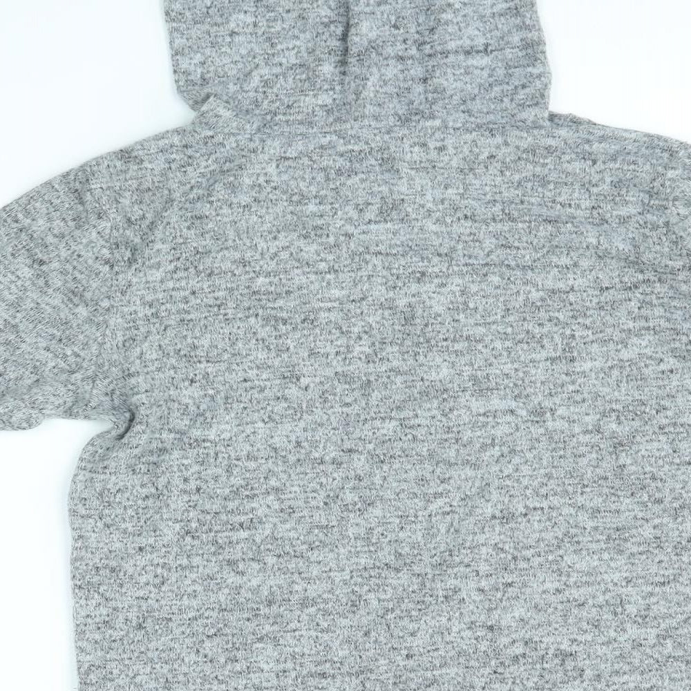 Primark Girls Grey   Pullover Hoodie Size 9-10 Years